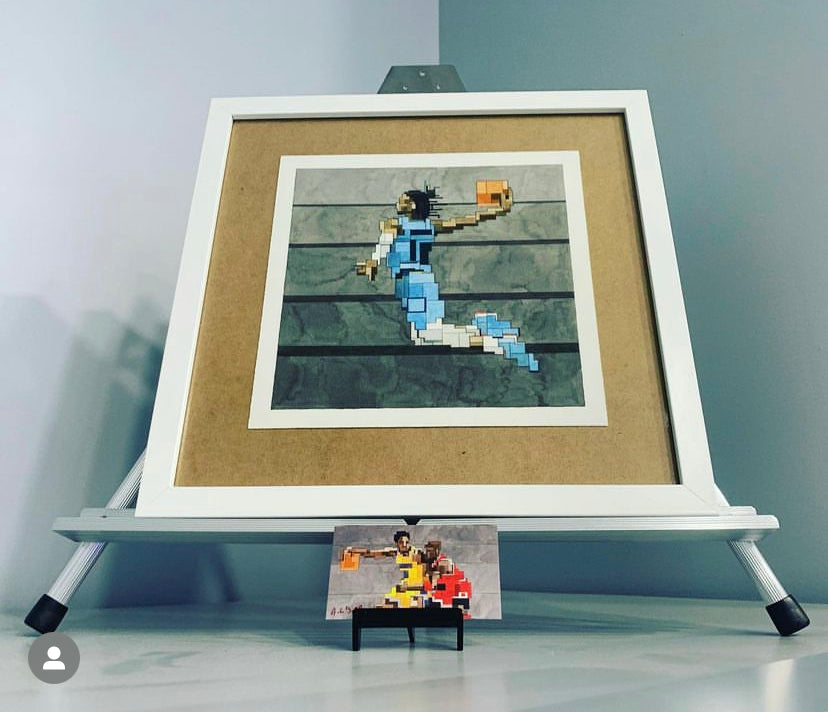 Adam Lister 1 of 1 Ja Morant Painting