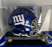 Eli Manning signed Giants helmet