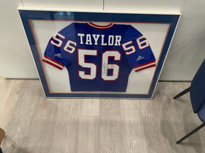 Lawrence Taylor Authentic Pro Line Autographed Framed Jersey
