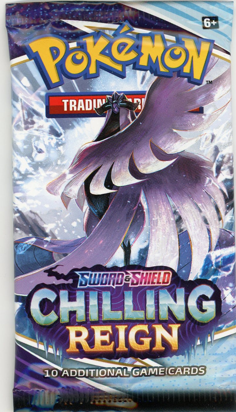Pokémon Chilling Reign 10-card pack