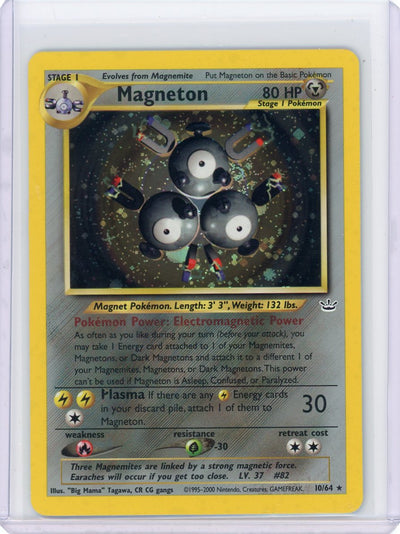 Magneton 2000 Pokémon Neo Revelation rare holo 10/64