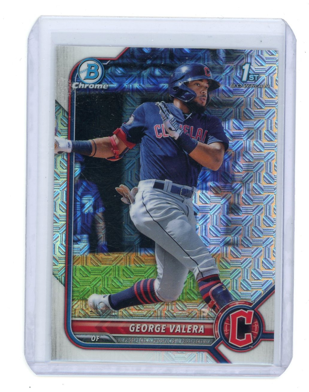 George Valera 2022 Bowman Chrome Mojo 1st