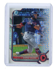 George Valera 2022 Bowman Chrome Mojo 1st
