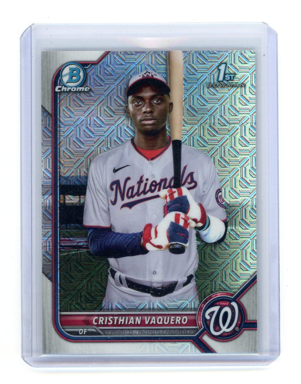 Cristhian Vaquero 2022 Bowman Chrome Mojo 1st #BCP-157