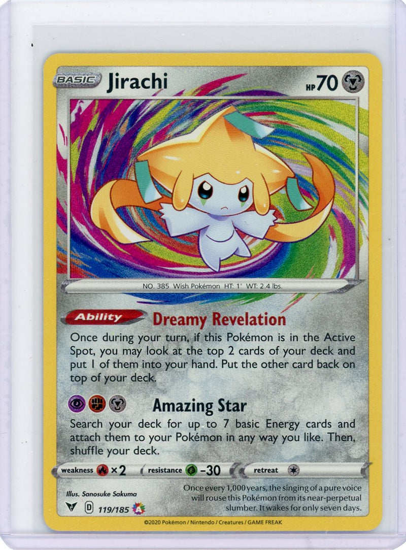 Jirachi 2020 Pokémon Amazing Rare 119/195