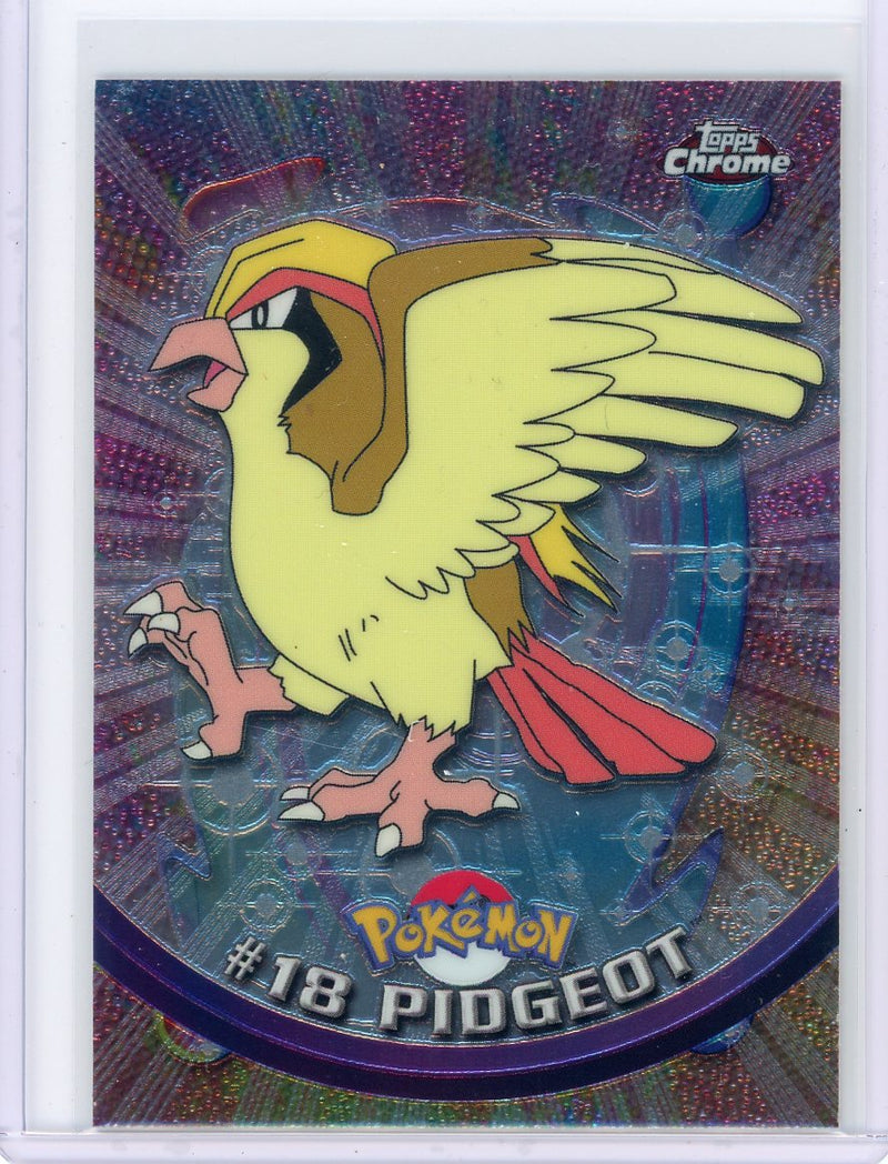 Pidgeot 2000 Topps Chrome Pokémon 