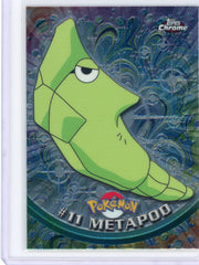 Metapod 2000 Topps Chrome Foil Pokémon #11