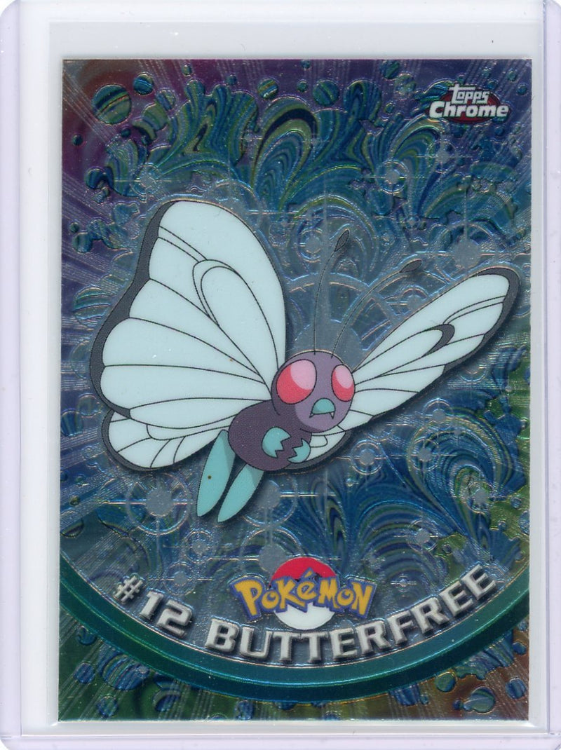 Butterfree 2000 Topps Chrome Pokémon 