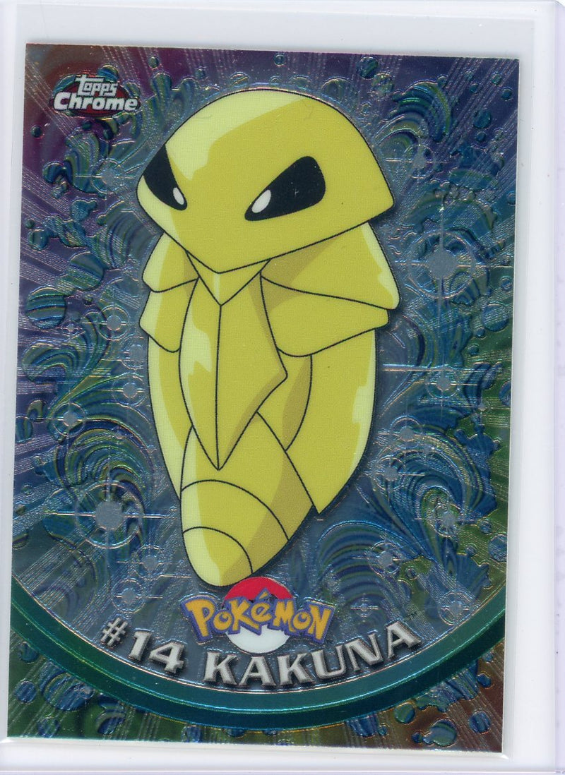 Kakuna 2000 Topps Chrome Pokémon 