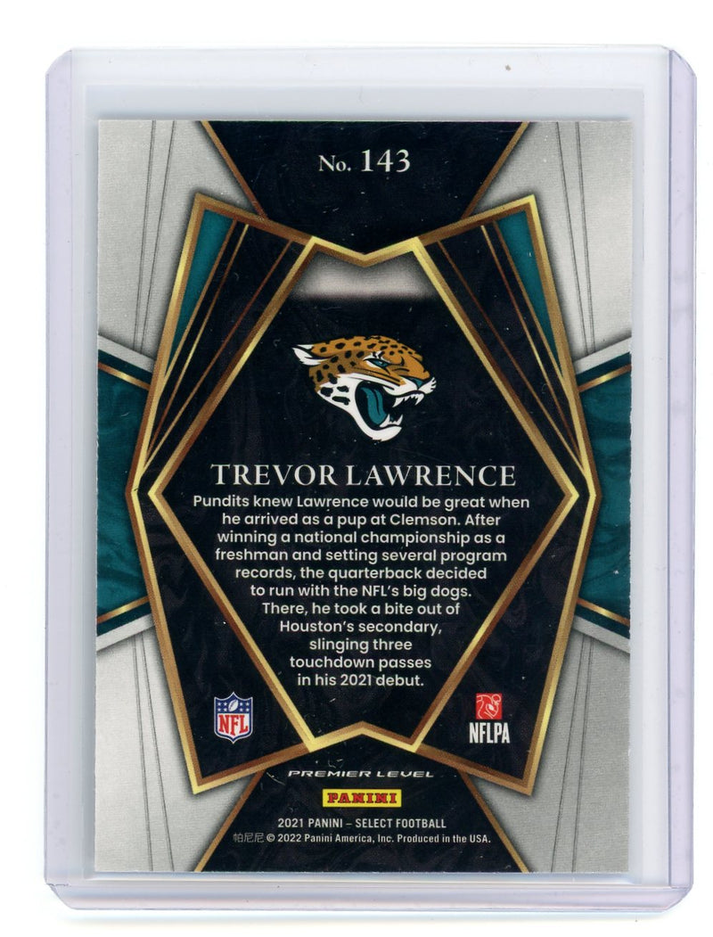 Trevor Lawrence 2021 Select Rookie Card