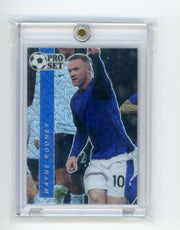 Wayne Rooney 2021 Leaf Pro Set blue mojo #'d 6/30