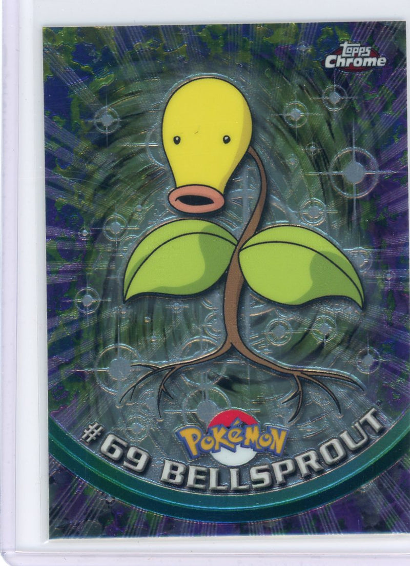 Bellsprout 2000 Topps Chrome Pokémon 