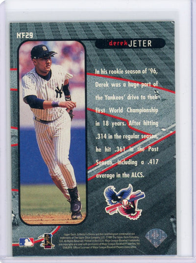 Derek Jeter 1997 Upper Deck Collector's Choice foil #NF29