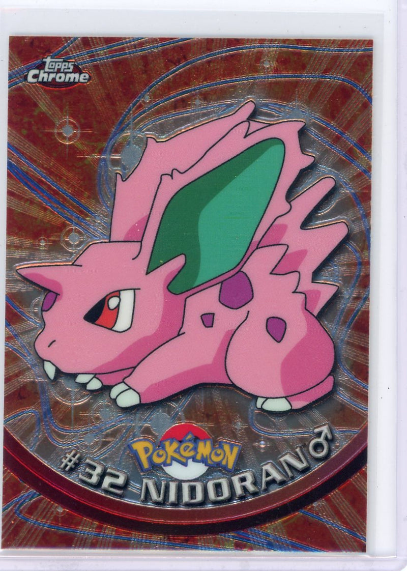 Nidoran 2000 Topps Chrome Pokémon 