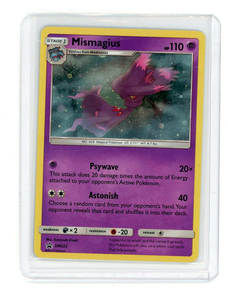 Mismagius 2019 Pokémon Black Star Promo holo SM222