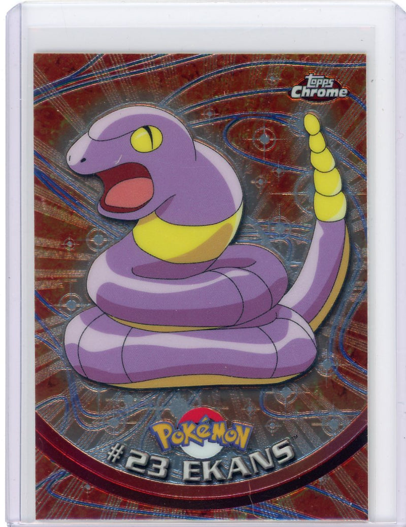 Ekans 2000 Topps Chrome Pokémon 