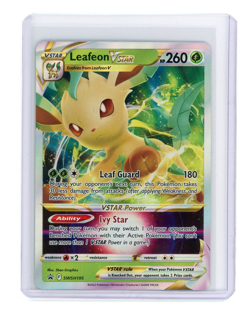 Leafeon VSTAR 2022 Pokémon Black Star Promo SWSH195