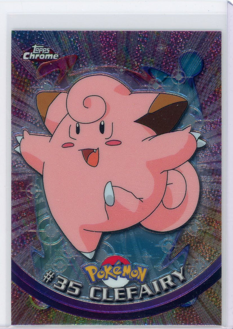 Clefairy 2000 Topps Chrome Pokémon 