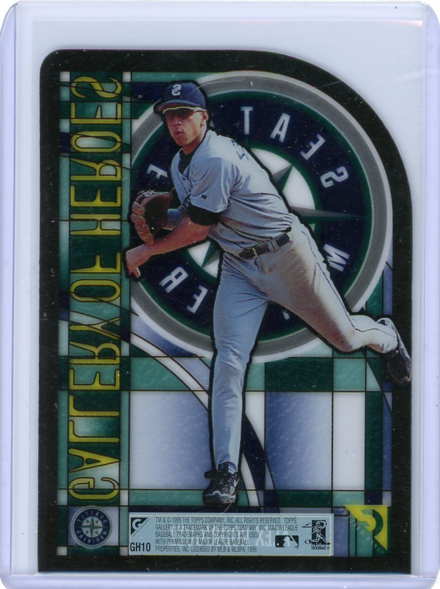 Alex Rodriguez 1999 Topps Gallery of Heroes die-cut