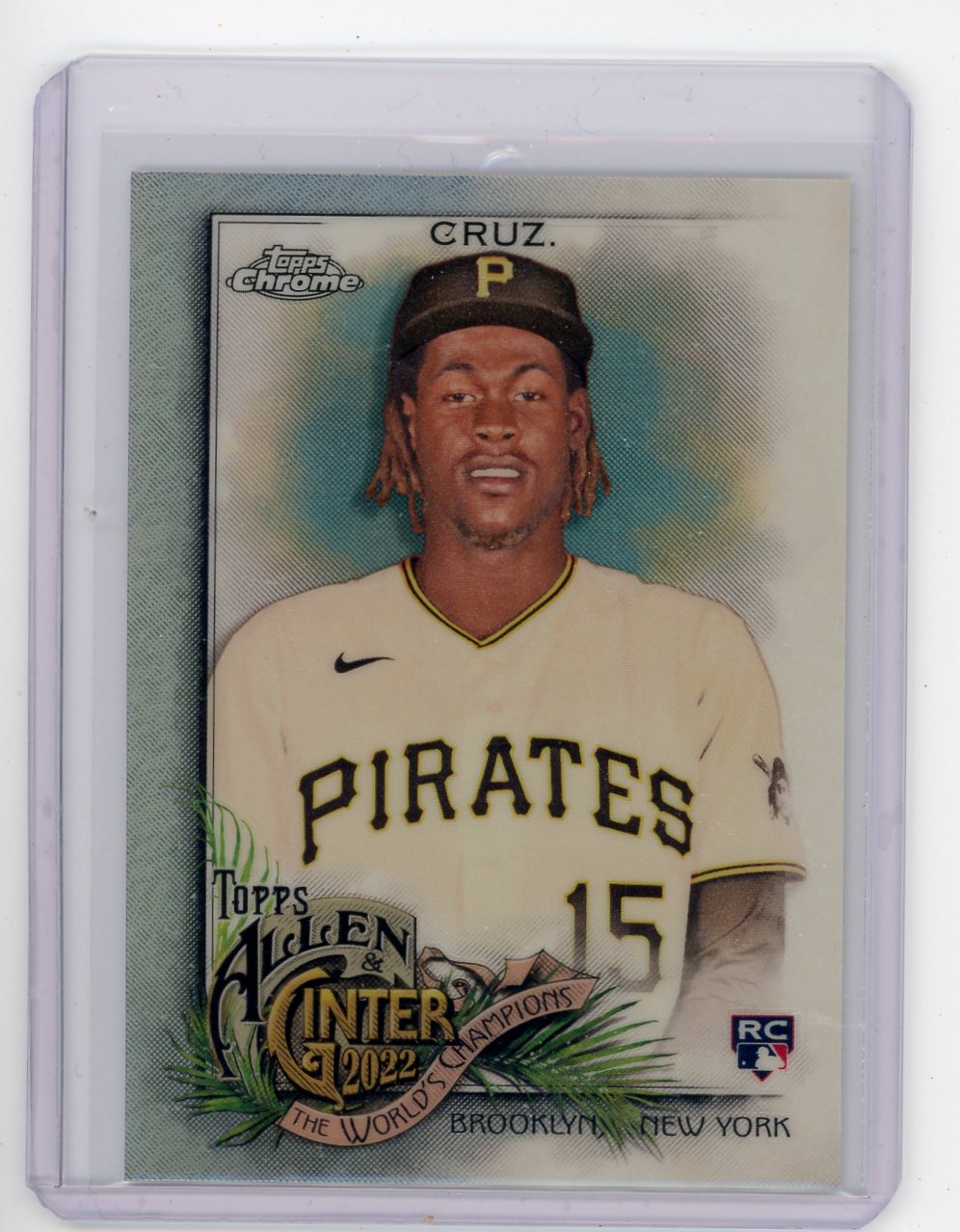 Oneil Cruz 2022 Topps Chrome Allen & Ginter Refractor Rookie Card