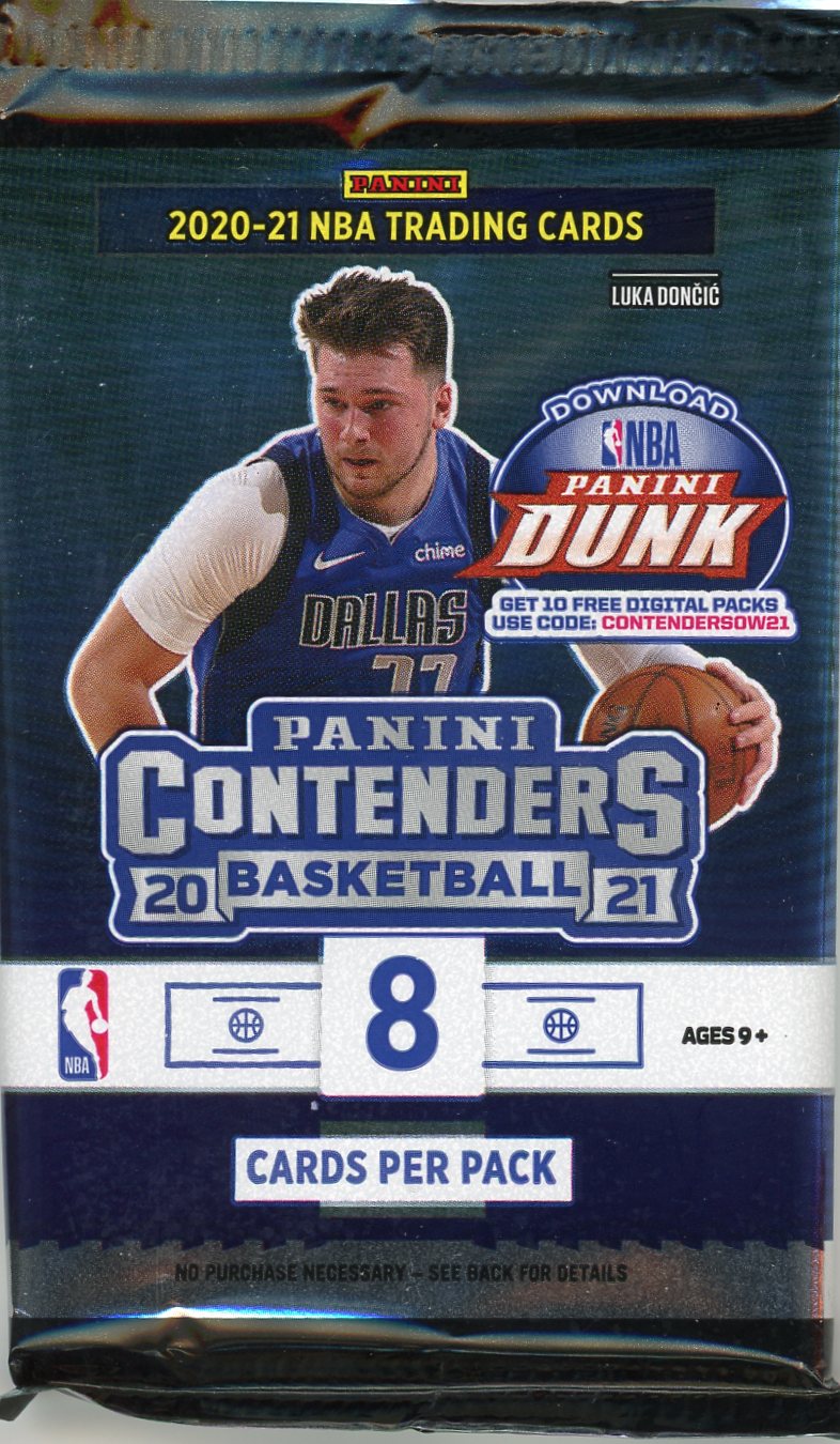 2020-21 Panini NBA Contenders Blaster Box Pack