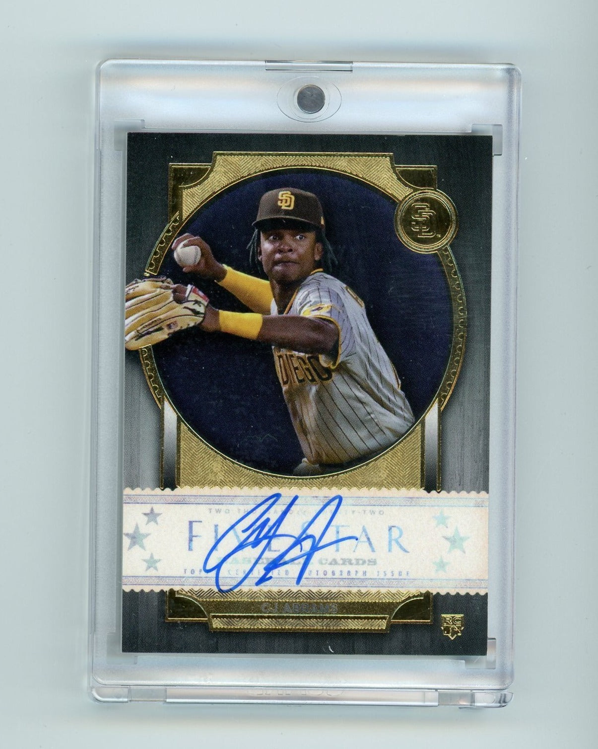 CJ Abrams 2022 Topps Five Star autograph rookie card