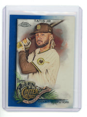 Fernando Tatis Jr. 2022 Topps Chrome Allen & Ginter Blue Refractor #'d 104/150