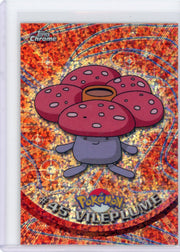 Vileplume 2000 Pokemon Topps Chrome Sparkle Refractor #45