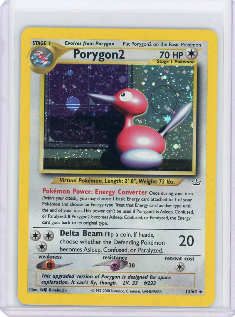 Porygon2 Neo Revelation Holo 12/64