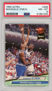 Shaquille O'neal 1992 Ultra #328 PSA 8