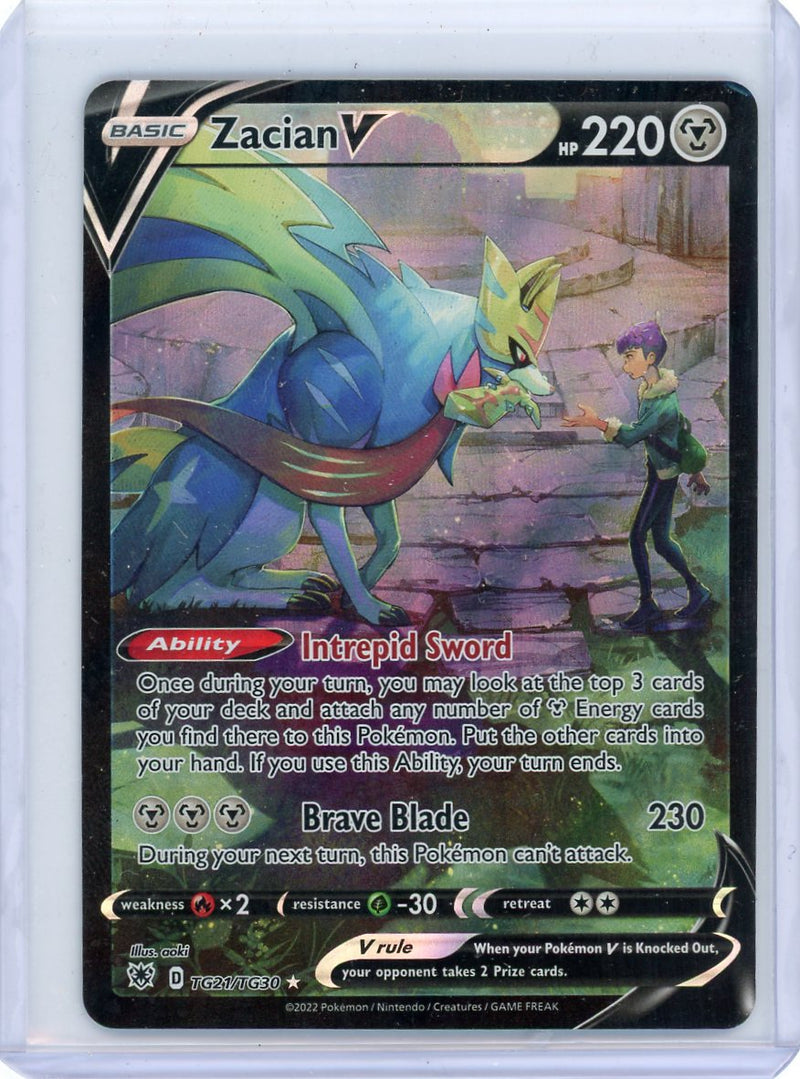 Zacian V Pokémon Astral Radiance TG21/TG30