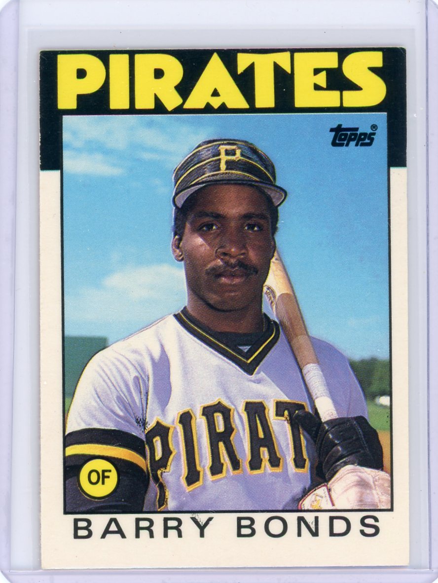 Barry Bonds 1986 Topps Traded #11T rookie card