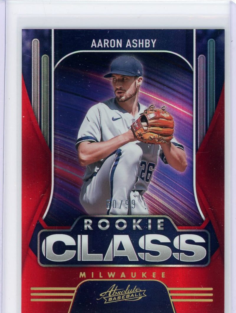 Aaron Ashby 2022 Panini Absolute Rookie Class red 