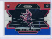 Bron Breakker 2022 Panini Prizm WWE Red/White/Blue Prizm rookie card