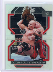 Stone Cold Steve Austin 2022 Panini Prizm WWE Silver Prizm
