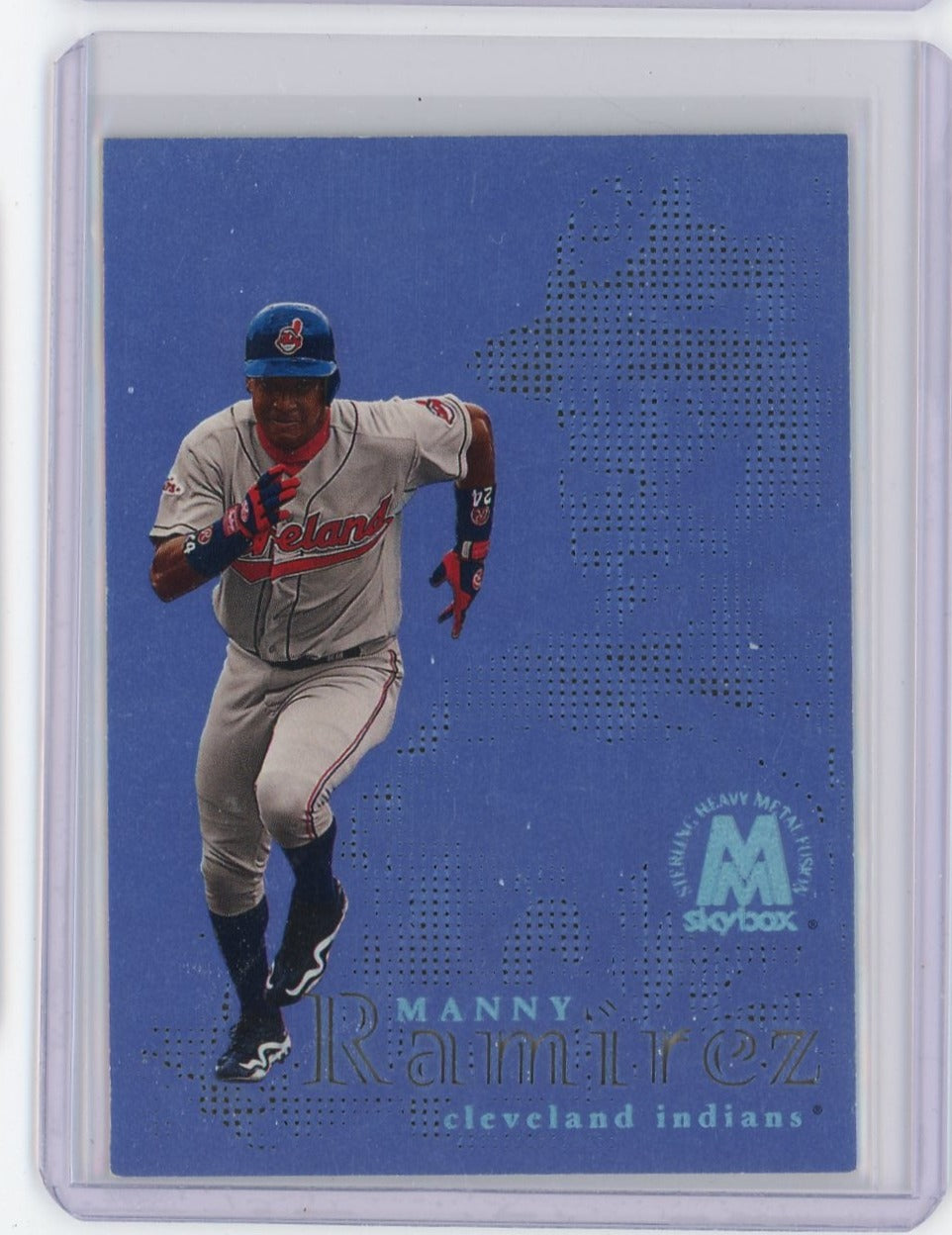 Manny Ramirez 1999 Fleer SkyBx Sterling Heavy Metal Fusion #"d 121/500