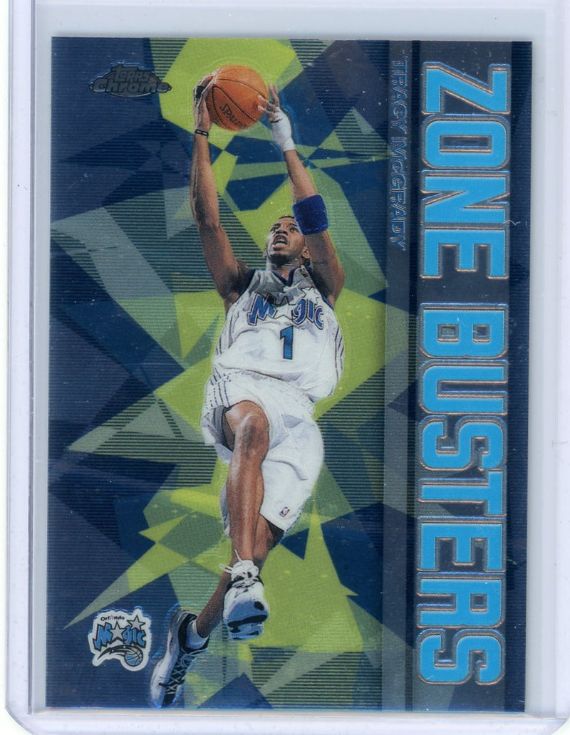 Tracy McGrady 2003 Topps Chrome "Zone Busters" 