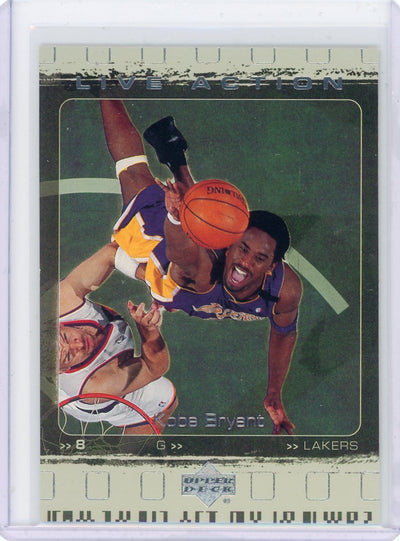 Kobe Bryant 2001 Upper Deck "Live Action" foil #LA6