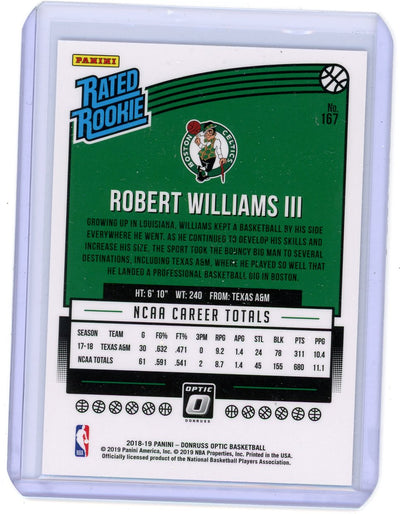 Robert Williams III 2018-19 Panini Donruss Optic rookie card