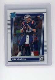 Mac Jones 2021 Panini Donruss Optic Rated Rookie