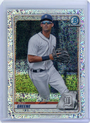 Riley Greene 2020 Bowman Chrome Speckle Refractor #BD-180