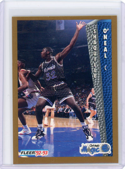 Shaquille O'Neal 1992-93 Fleer rookie