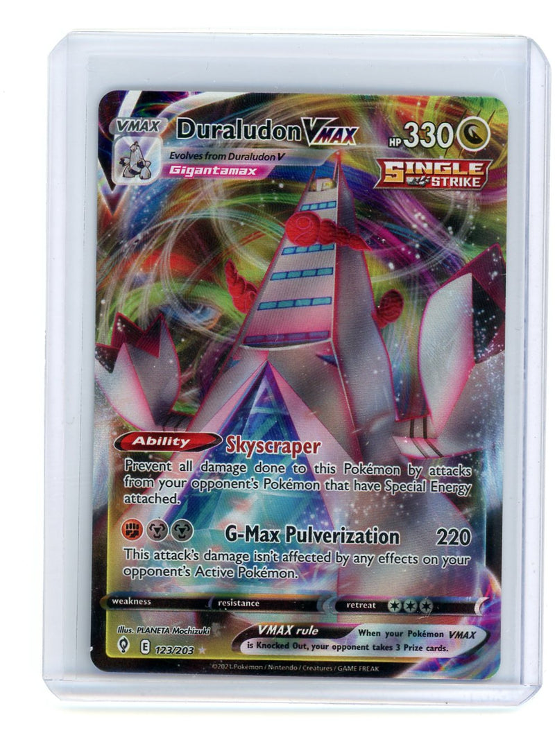 Duraludon VMAX 2021 Pokémon rare holo 123/203