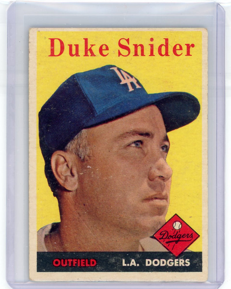 Duke Snider 1958 Topps 