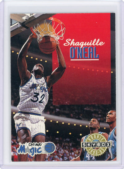 Shaquille O'Neal 1993 SkyBx rookie card #382