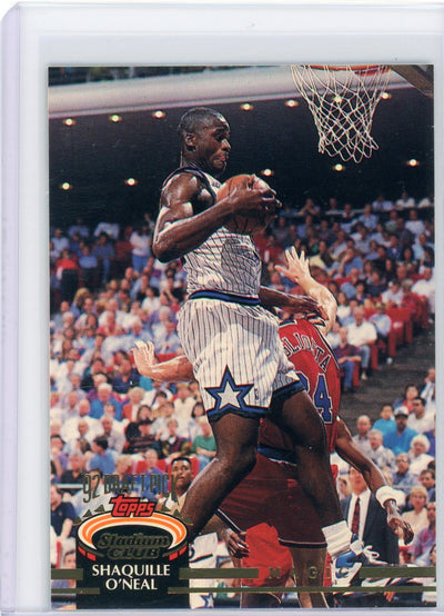 Shaquille O'Neal 1992-93 Topps Stadium Club Draft Pick rookie card #247