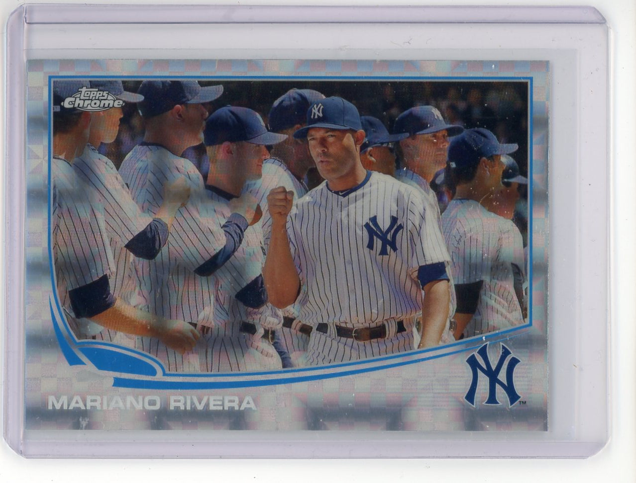 Mariano Rivera 2013 Topps Chrome X-Fractor
