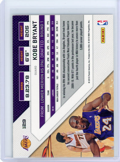 Kobe Bryant 2010 Panini Threads #129