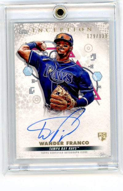 Wander Franco 2022 Topps Inception Rookie Auto #BRES-WF 129/130