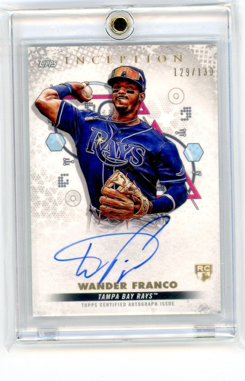 Wander Franco 2022 Topps Inception Rookie Auto 